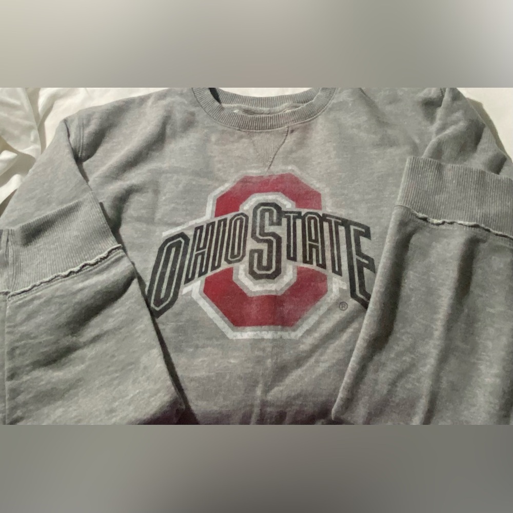100-PERCENT COTTON GRAY OHIO STATE SWEATSHIRT - Picture 12 of 15